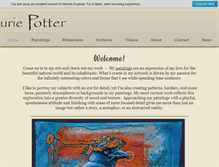 Tablet Screenshot of lauriepotter.com